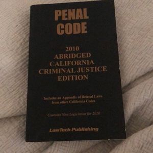 Penal code book